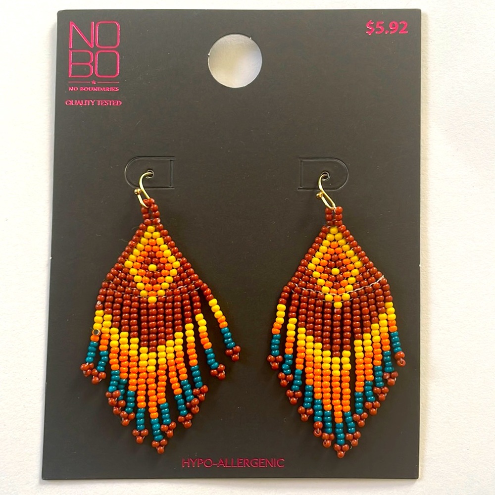 Boho style earrings